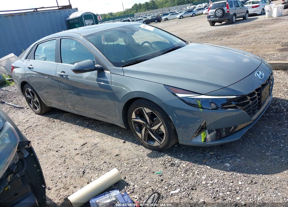 2021 HYUNDAI ELANTRA LIMITED VIN: KMHLP4AG5MU072589