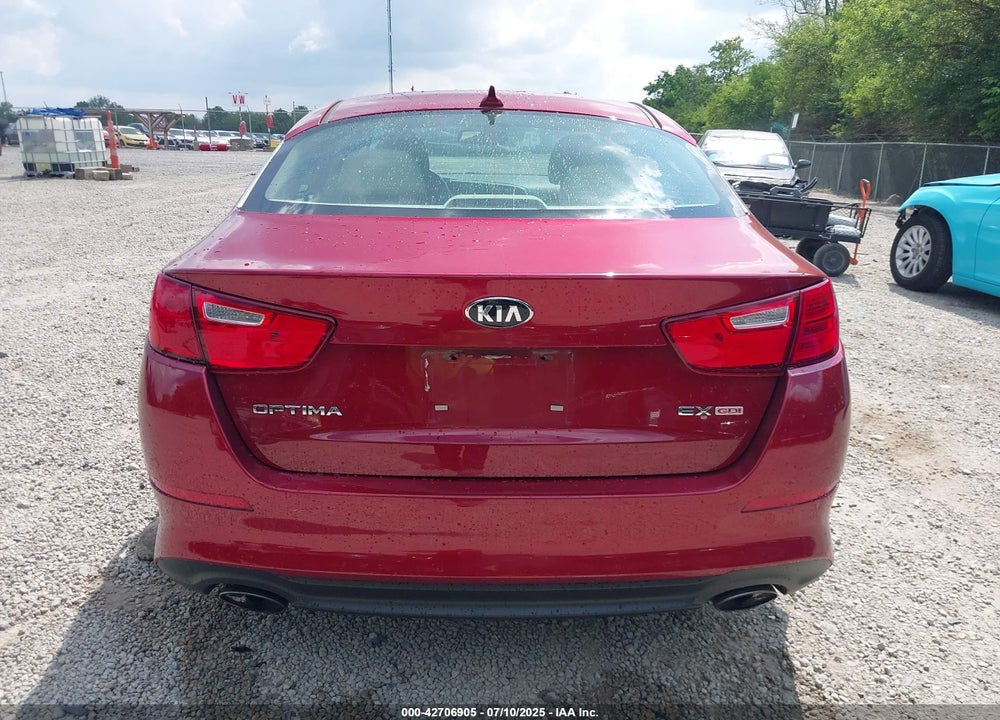 2015 KIA OPTIMA VIN: 5XXGN4A75FG396100