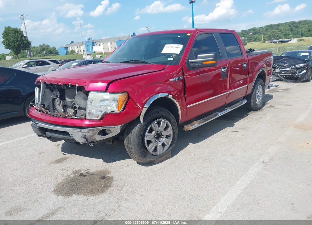 2010 FORD F-150 VIN: 1FTFW1EV7AFB43996