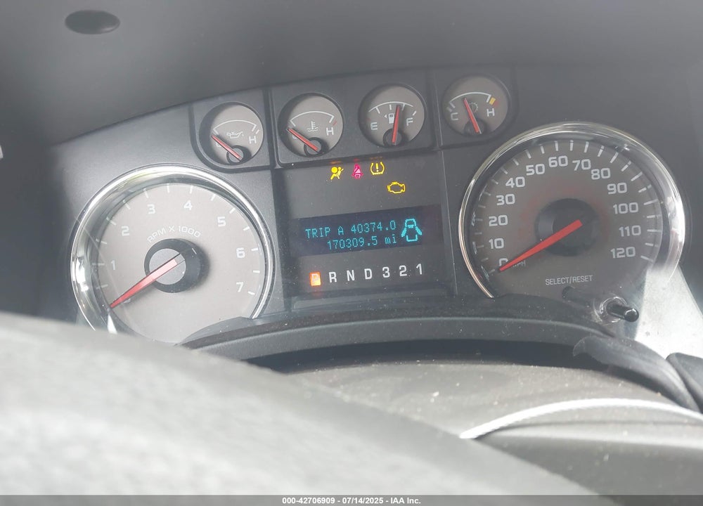 2010 FORD F-150 VIN: 1FTFW1EV7AFB43996