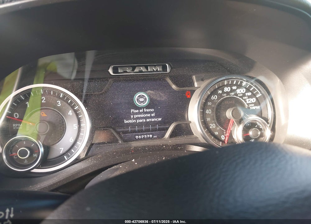 2020 RAM 1500 VIN: 1C6RREJT6LN124386