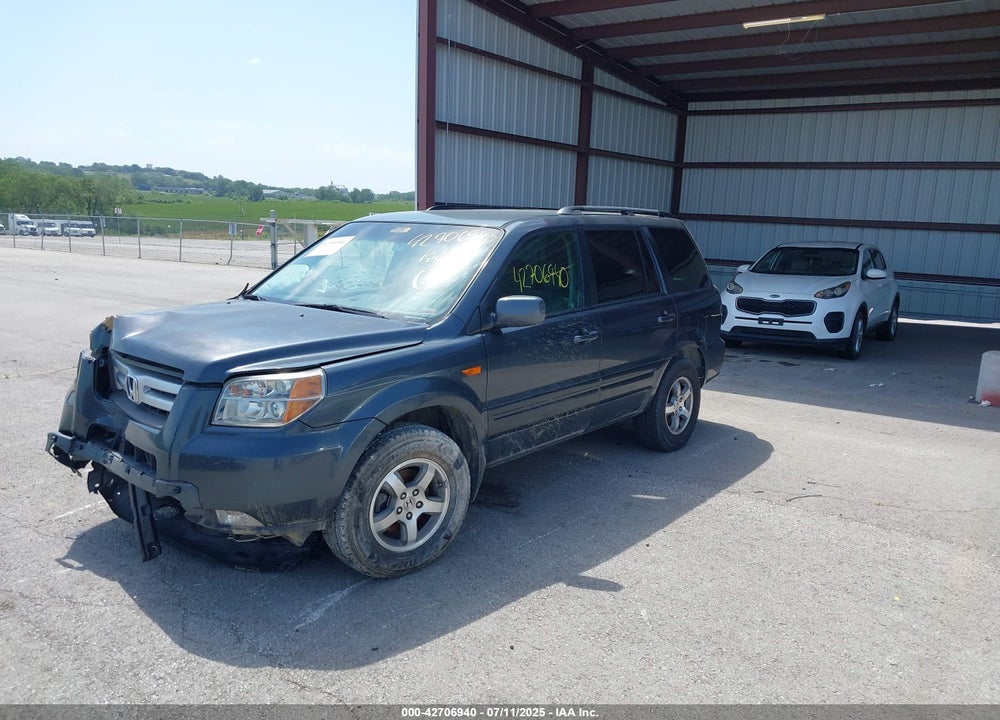 2006 HONDA PILOT VIN: 5FNYF28456B036507