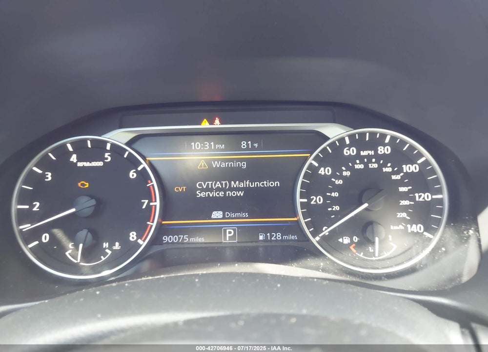 2021 NISSAN ALTIMA VIN: 1N4BL4CV5MN301537