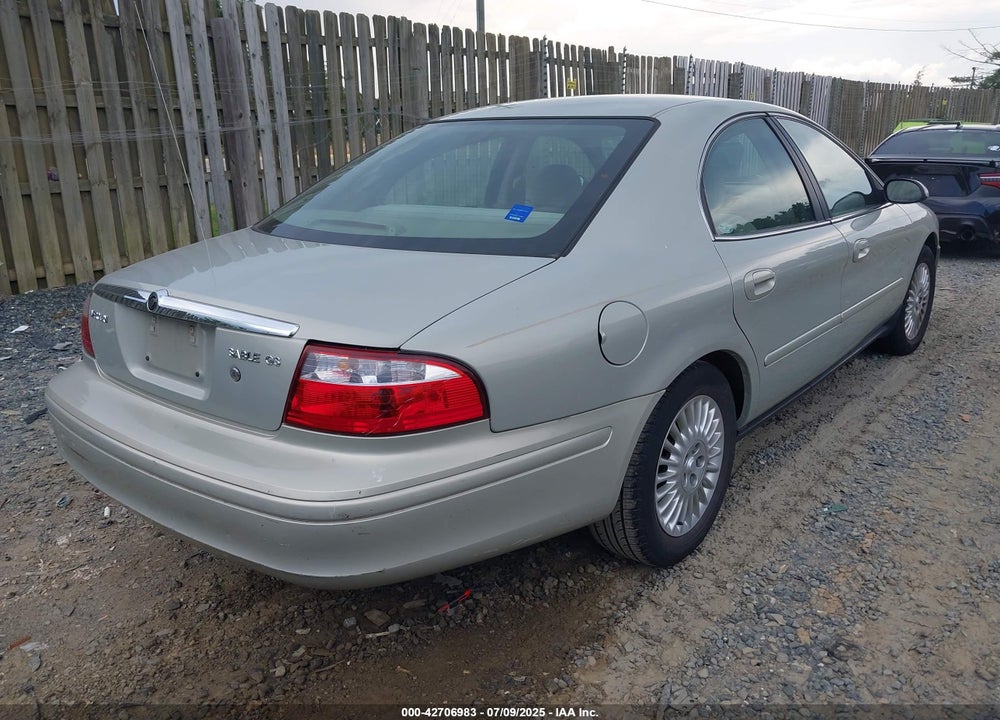 2004 MERCURY SABLE GS VIN: 1MEFM50U14A604976