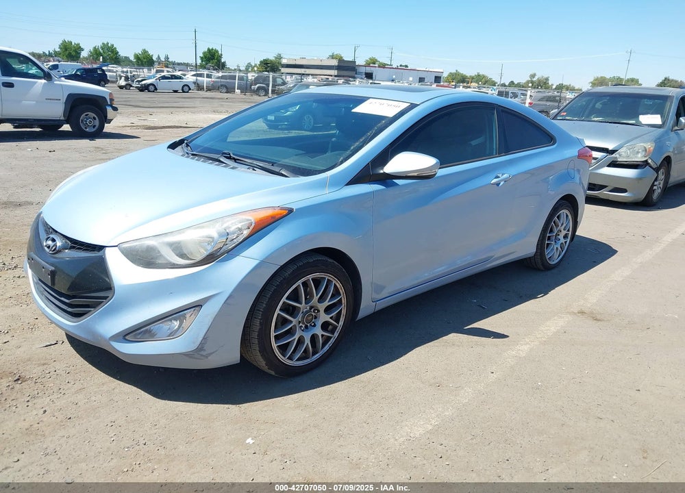 2013 HYUNDAI ELANTRA VIN: KMHDH6AE2DU010160