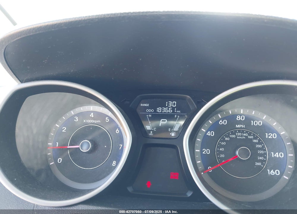 2013 HYUNDAI ELANTRA VIN: KMHDH6AE2DU010160