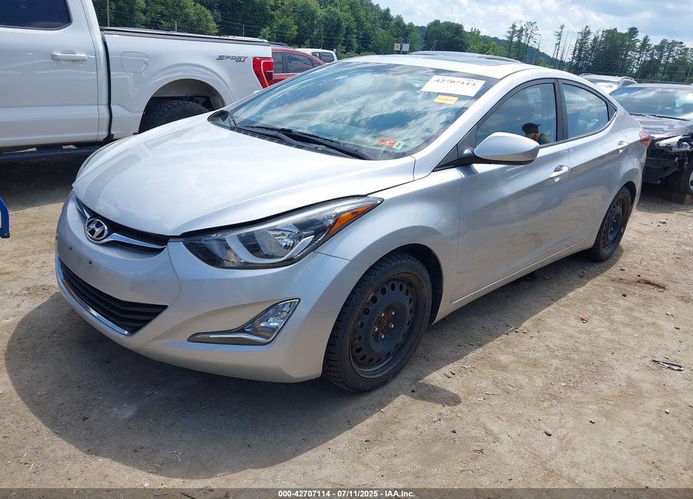 2016 HYUNDAI ELANTRA GLS VIN: KMHDH4AH6GU607668
