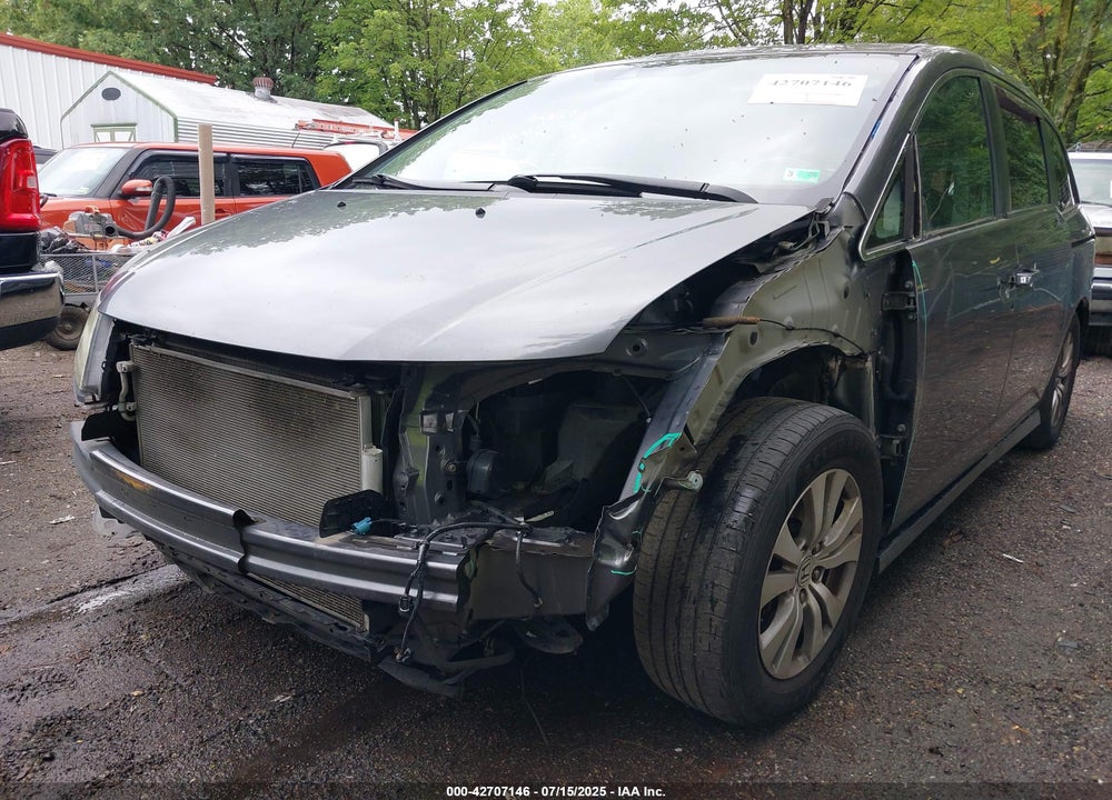 2016 HONDA ODYSSEY EX-L VIN: 5FNRL5H65GB050151