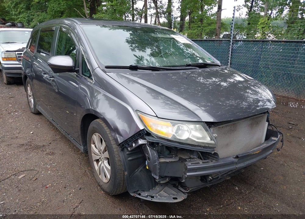 2016 HONDA ODYSSEY EX-L VIN: 5FNRL5H65GB050151
