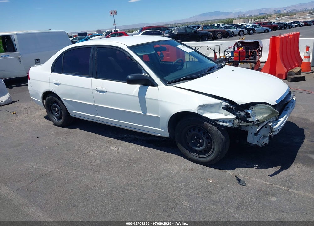 2003 HONDA CIVIC LX VIN: 2HGES165X3H572462