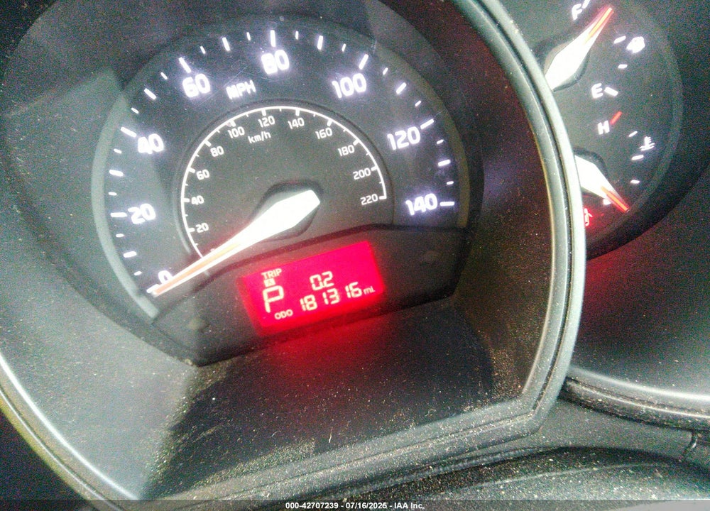 2016 KIA RIO VIN: KNADM4A31G6552987