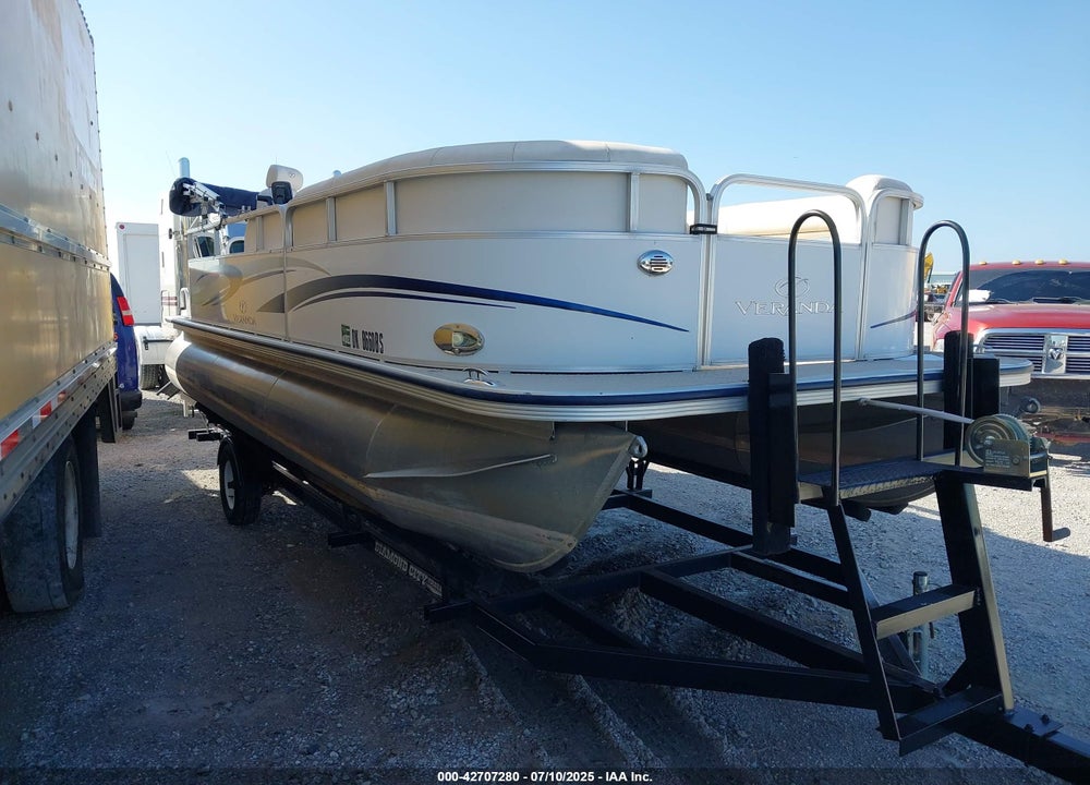 2007 VERANDA PONTOON BOAT VIN: JBC64107J607