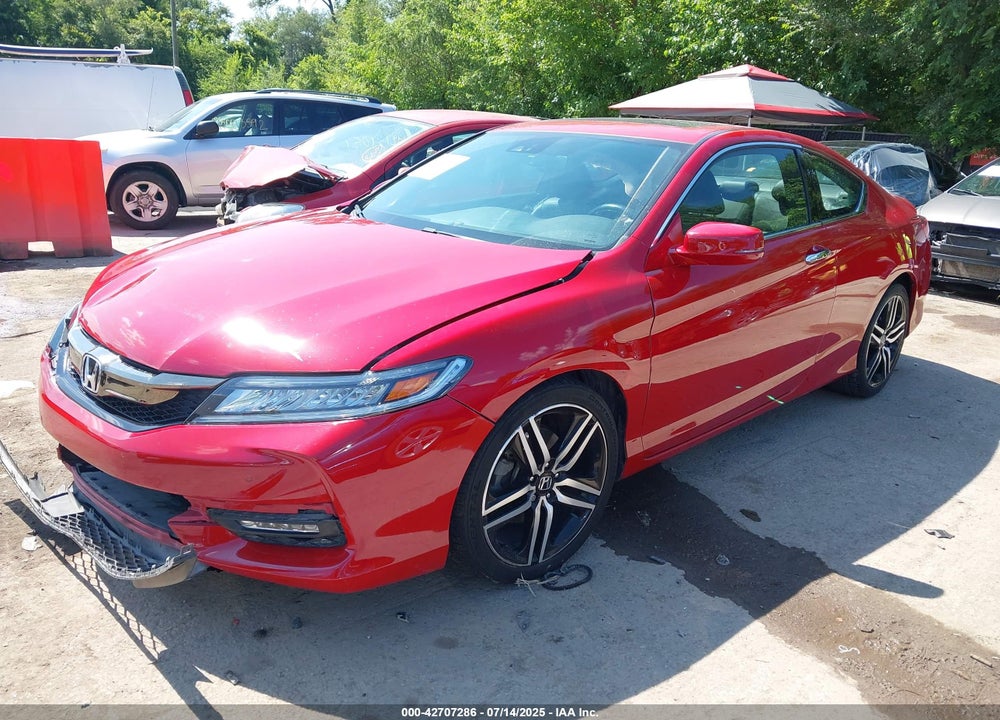 2016 HONDA ACCORD VIN: 1HGCT2B09GA007208