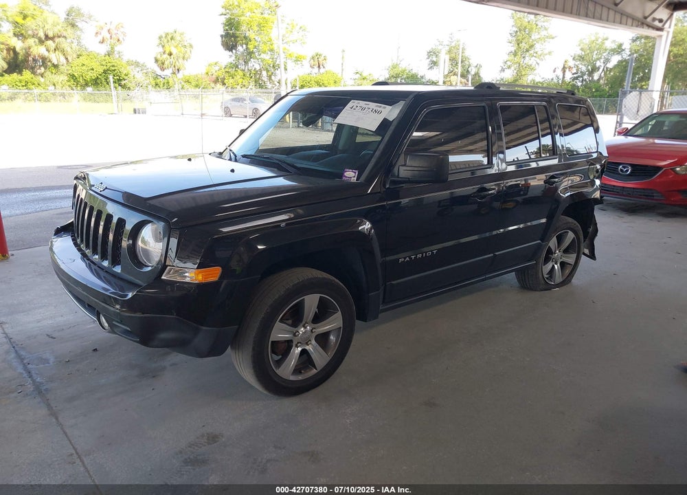 2016 JEEP PATRIOT HIGH ALTITUDE EDITION VIN: 1C4NJRFB4GD725247