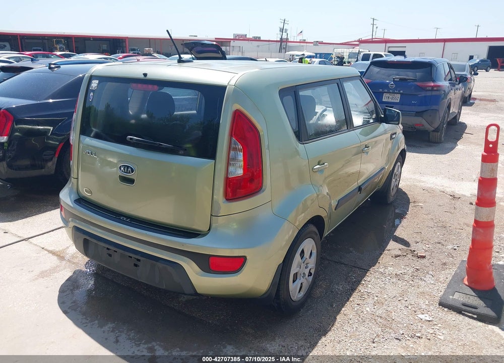 2012 KIA SOUL VIN: KNDJT2A5XC7468718
