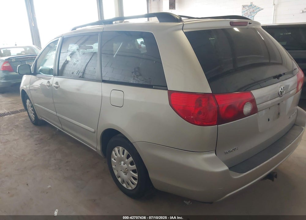 2007 TOYOTA SIENNA LE VIN: 5TDZK23C77S017596