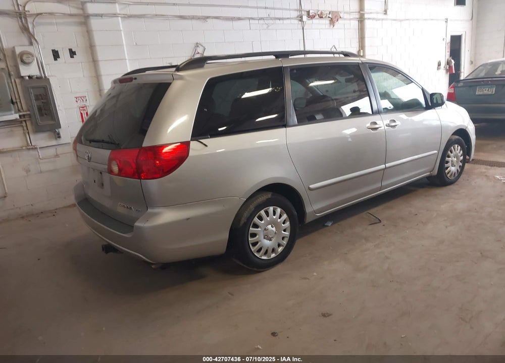 2007 TOYOTA SIENNA LE VIN: 5TDZK23C77S017596