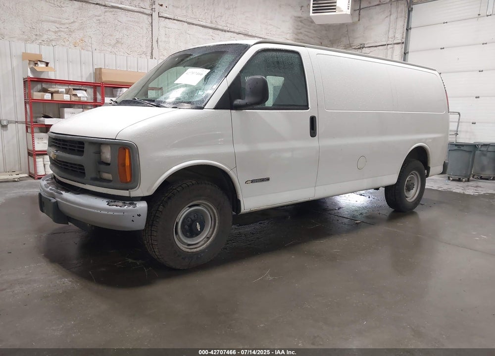1997 CHEVROLET CHEVY VAN VIN: 1GCHG35RXV1080156
