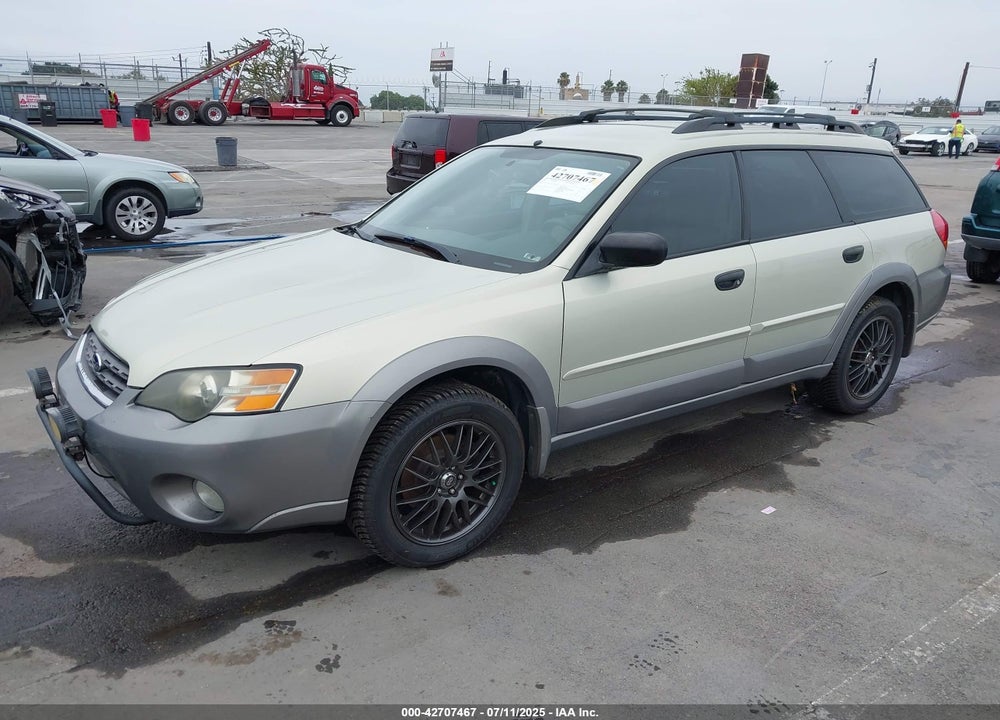 2005 SUBARU LEGACY OUTBACK 2.5I VIN: 4S4BP61C656304031