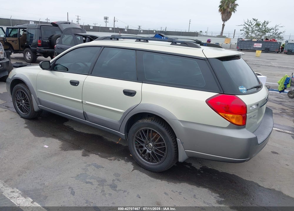 2005 SUBARU LEGACY OUTBACK 2.5I VIN: 4S4BP61C656304031