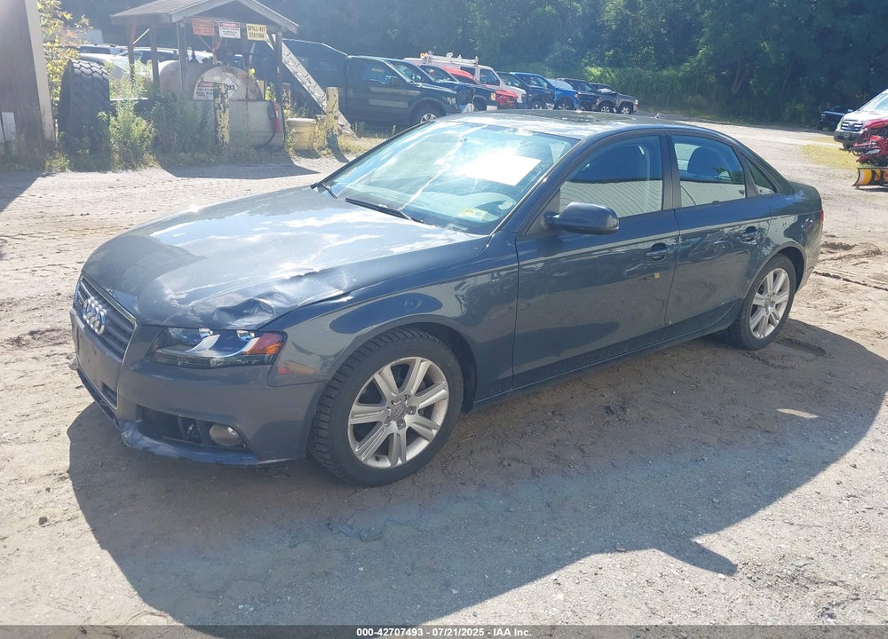 2011 AUDI A4 2.0T PREMIUM VIN: WAUBFAFL2BN055065