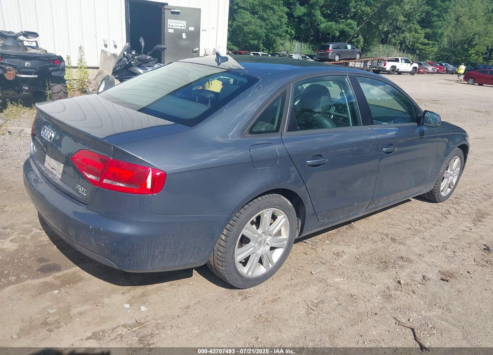 2011 AUDI A4 2.0T PREMIUM VIN: WAUBFAFL2BN055065