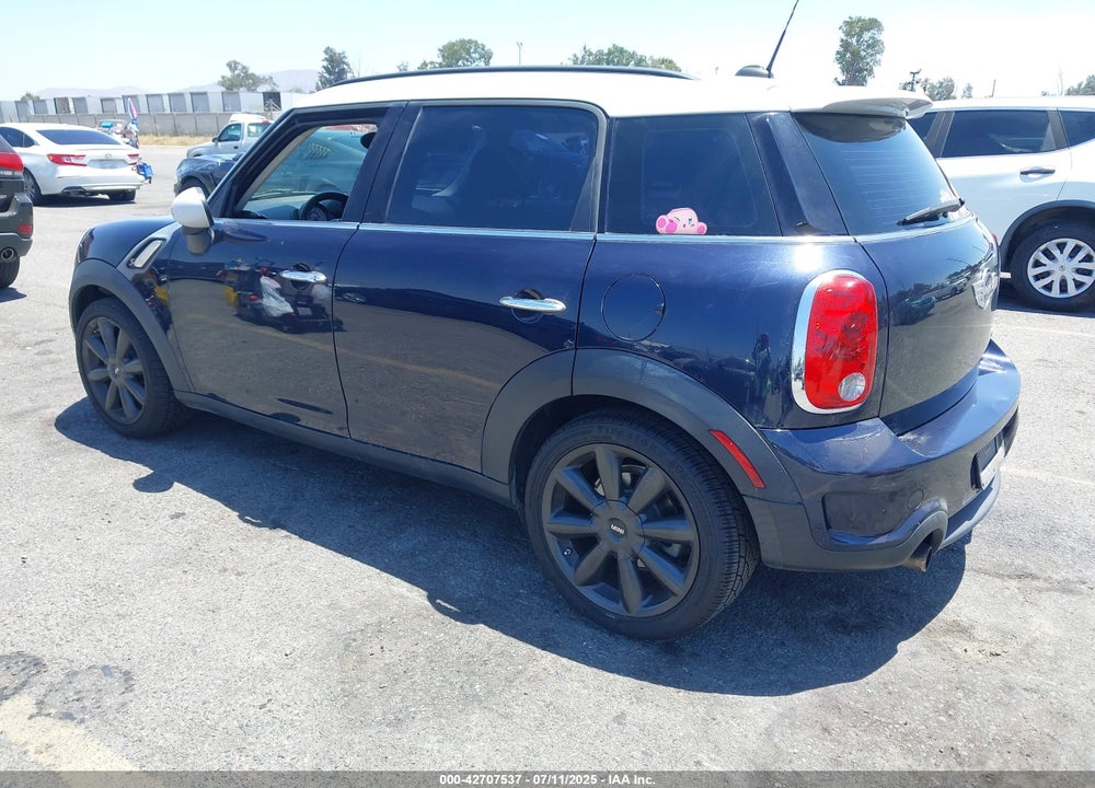 2013 MINI COOPER COUNTRYMAN VIN: WMWZC3C58DWP21061