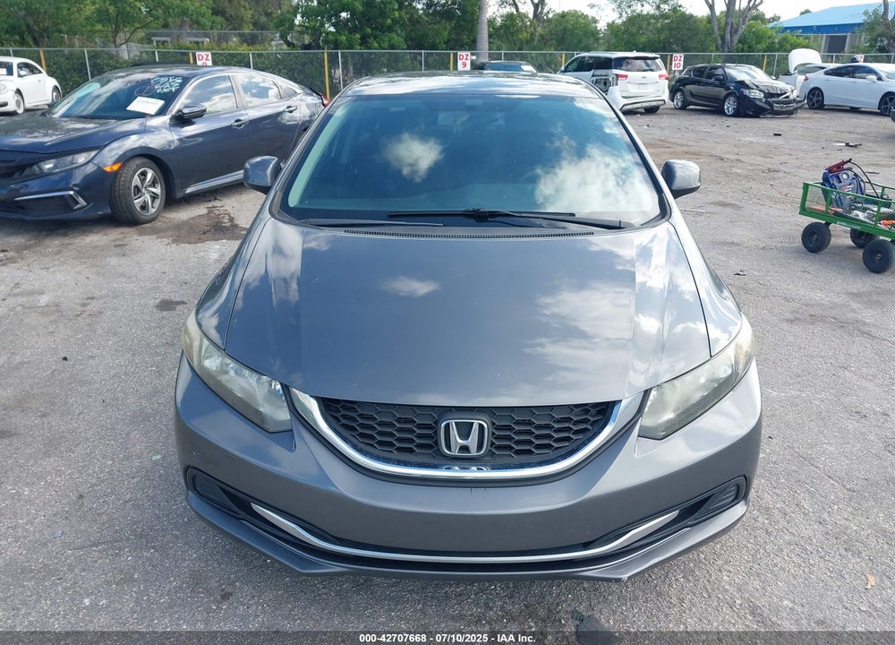 2013 HONDA CIVIC VIN: 19XFB2F54DE095100