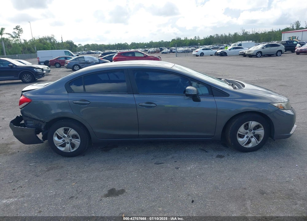 2013 HONDA CIVIC VIN: 19XFB2F54DE095100