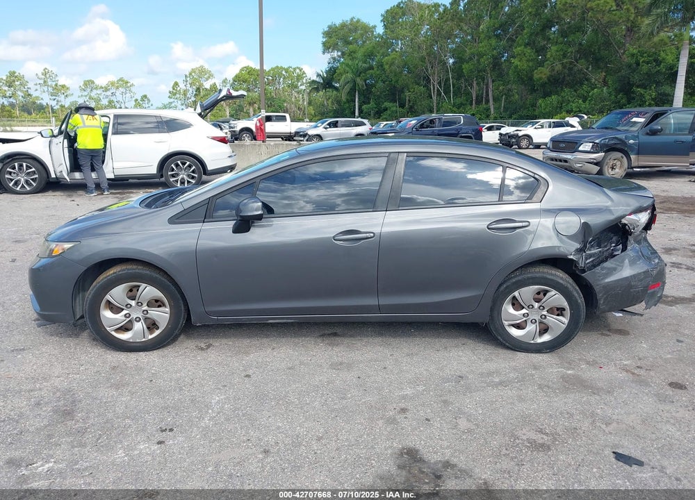 2013 HONDA CIVIC VIN: 19XFB2F54DE095100