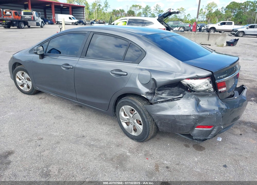 2013 HONDA CIVIC VIN: 19XFB2F54DE095100