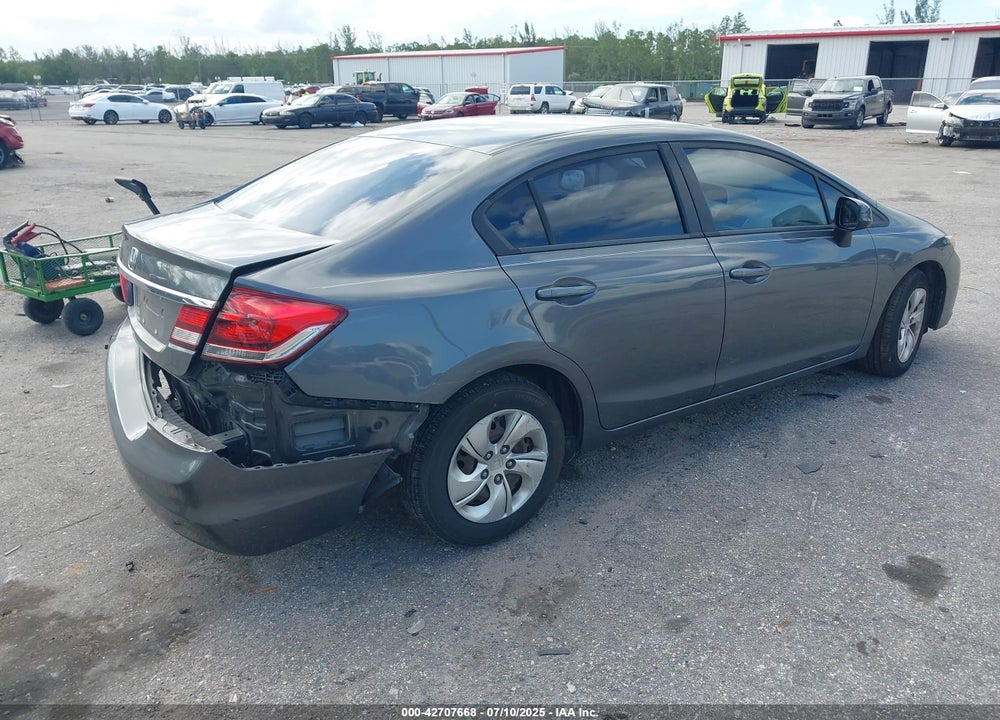 2013 HONDA CIVIC VIN: 19XFB2F54DE095100