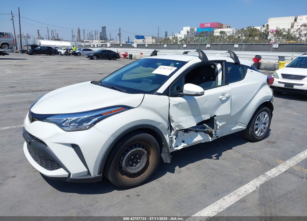 2021 TOYOTA C-HR LE VIN: JTNKHMBX0M1116166