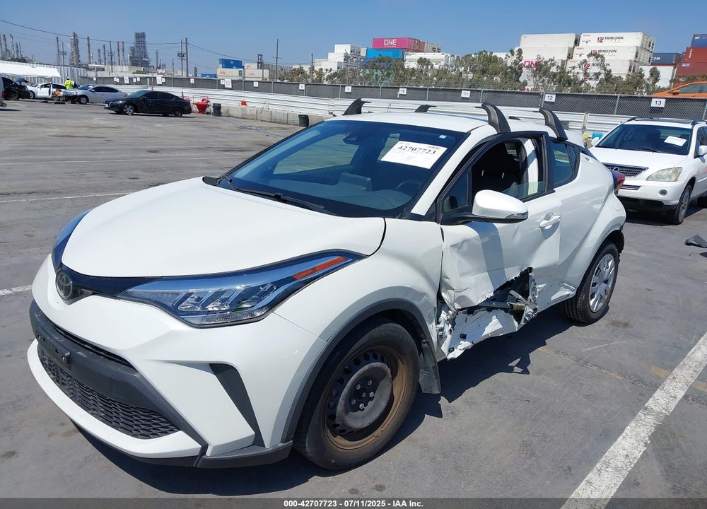 2021 TOYOTA C-HR LE VIN: JTNKHMBX0M1116166