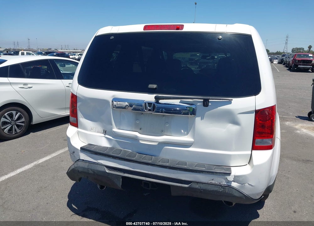 2013 HONDA PILOT VIN: 5FNYF3H54DB012114