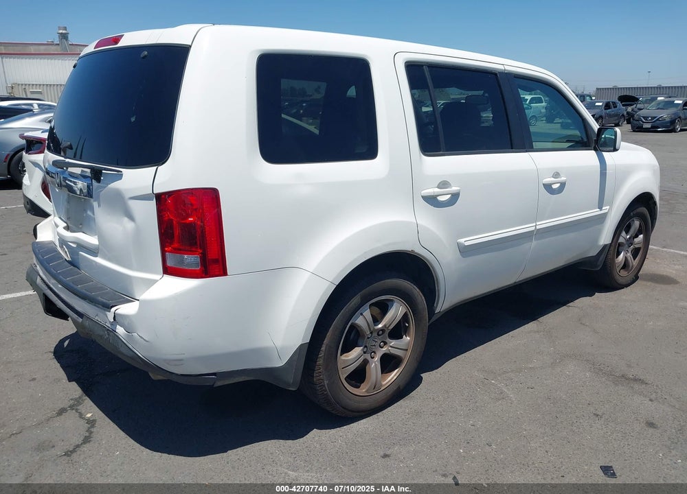 2013 HONDA PILOT VIN: 5FNYF3H54DB012114