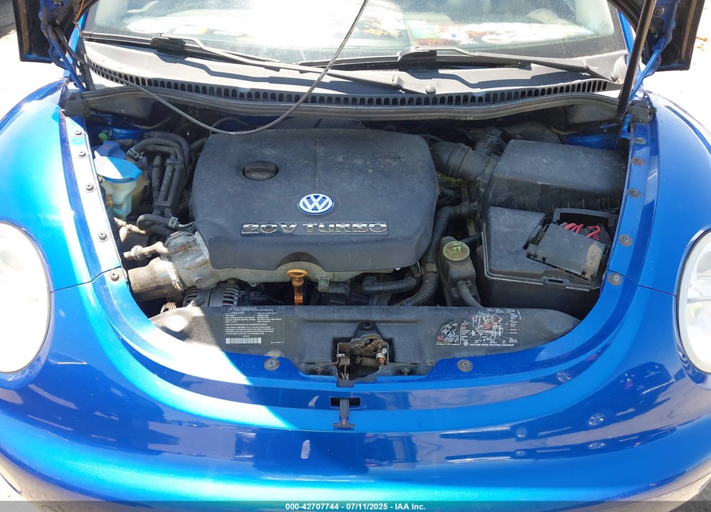 2002 VOLKSWAGEN NEW BEETLE GLS 1.8L TURBO VIN: 3VWCD21C62M405394