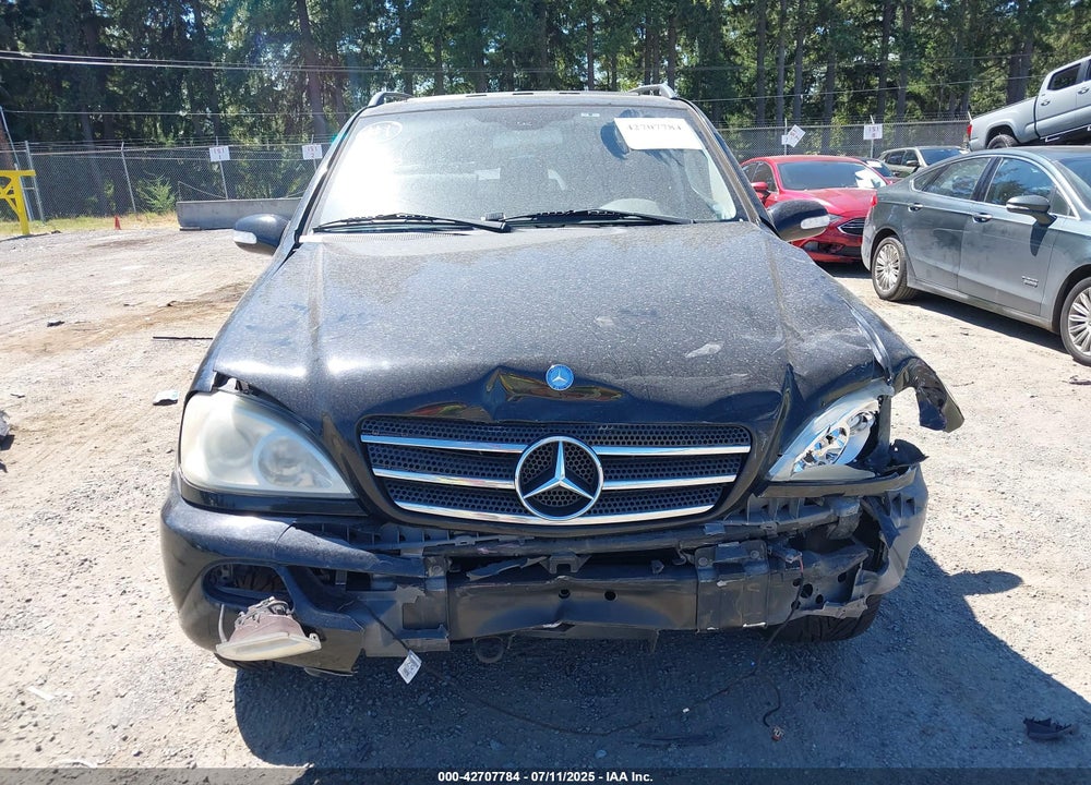 2005 MERCEDES-BENZ ML 500 VIN: 4JGAB75E45A541125