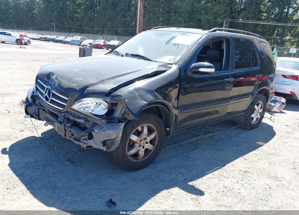 2005 MERCEDES-BENZ ML 500 VIN: 4JGAB75E45A541125