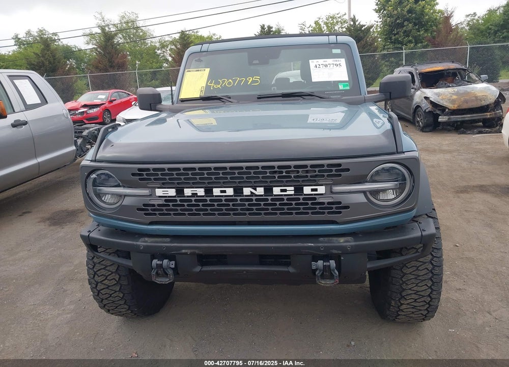 2022 FORD BRONCO VIN: 1FMEE5DH4NLA73717
