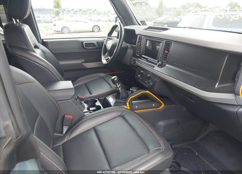 2022 FORD BRONCO VIN: 1FMEE5DH4NLA73717