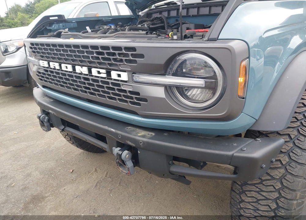 2022 FORD BRONCO VIN: 1FMEE5DH4NLA73717