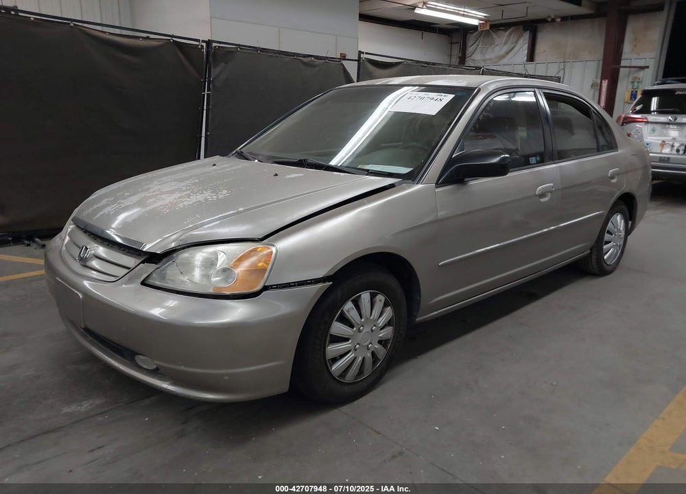 2003 HONDA CIVIC VIN: 2HGES16633H581271