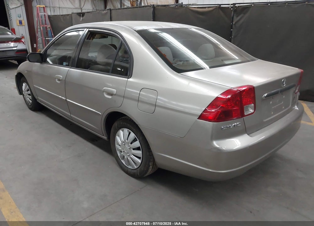 2003 HONDA CIVIC VIN: 2HGES16633H581271