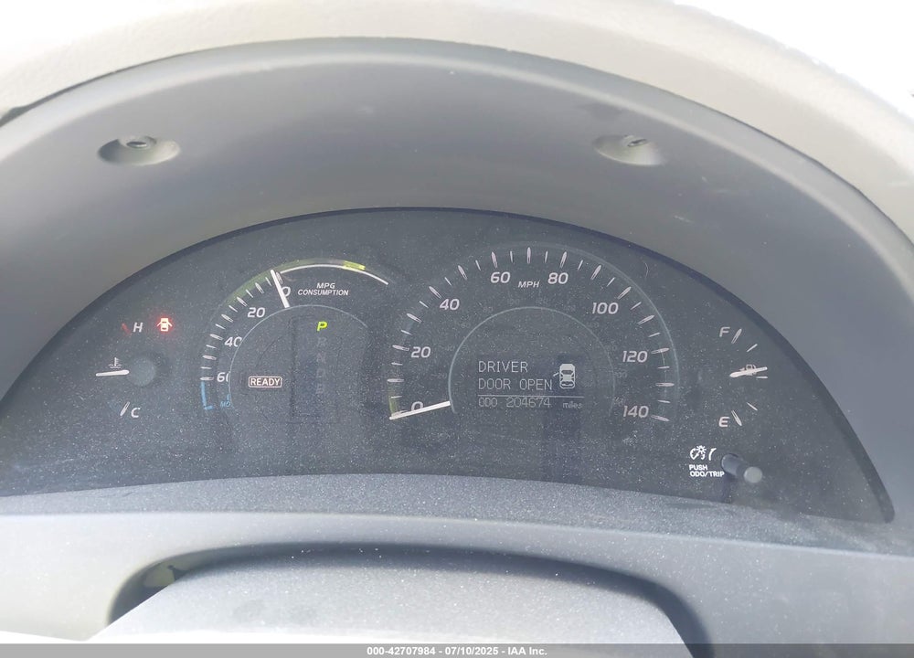 2008 TOYOTA CAMRY HYBRID VIN: 4T1BB46K18U035259