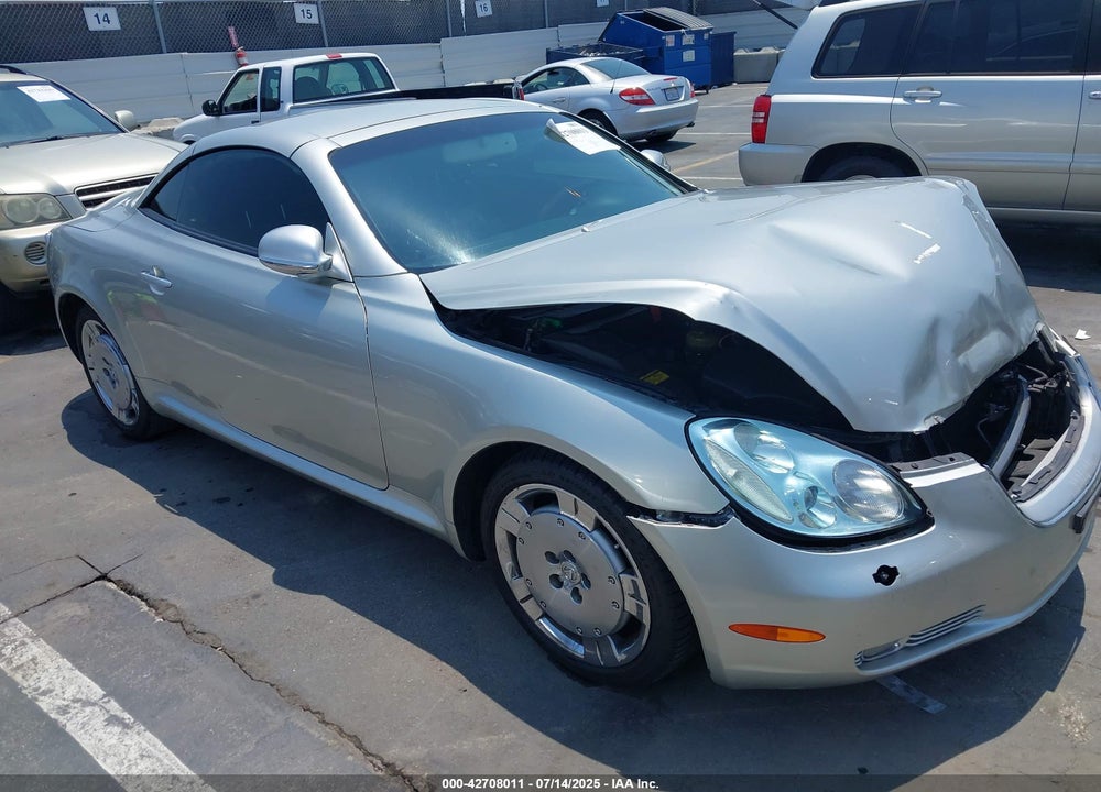 2005 LEXUS SC 430 VIN: JTHFN48YX50068423