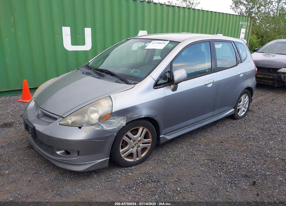 2008 HONDA FIT VIN: JHMGD38678S016515