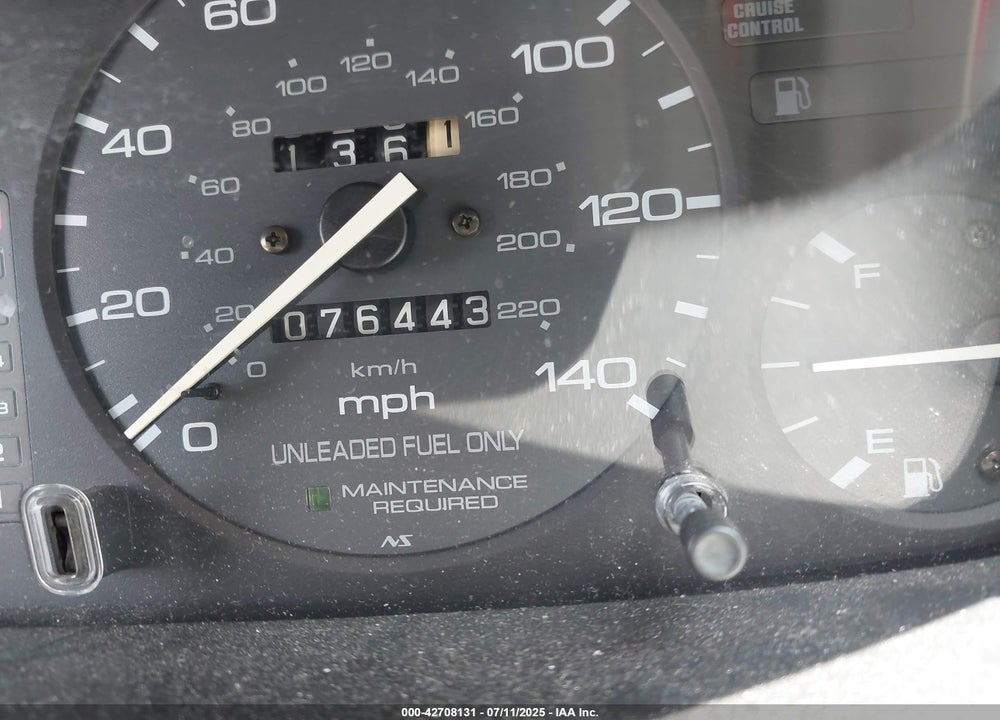 1997 HONDA ACCORD SE VIN: 1HGCD5603VA278805