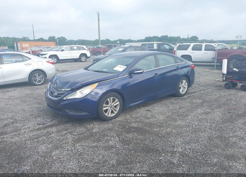 2014 HYUNDAI SONATA GLS VIN: 5NPEB4AC8EH823818