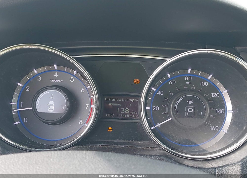 2014 HYUNDAI SONATA GLS VIN: 5NPEB4AC8EH823818